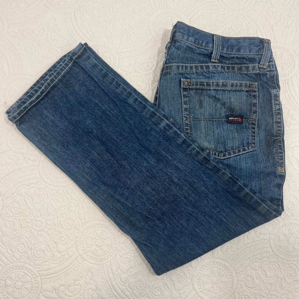 Ariat Men's Blue Bootcut Jeans 38x30